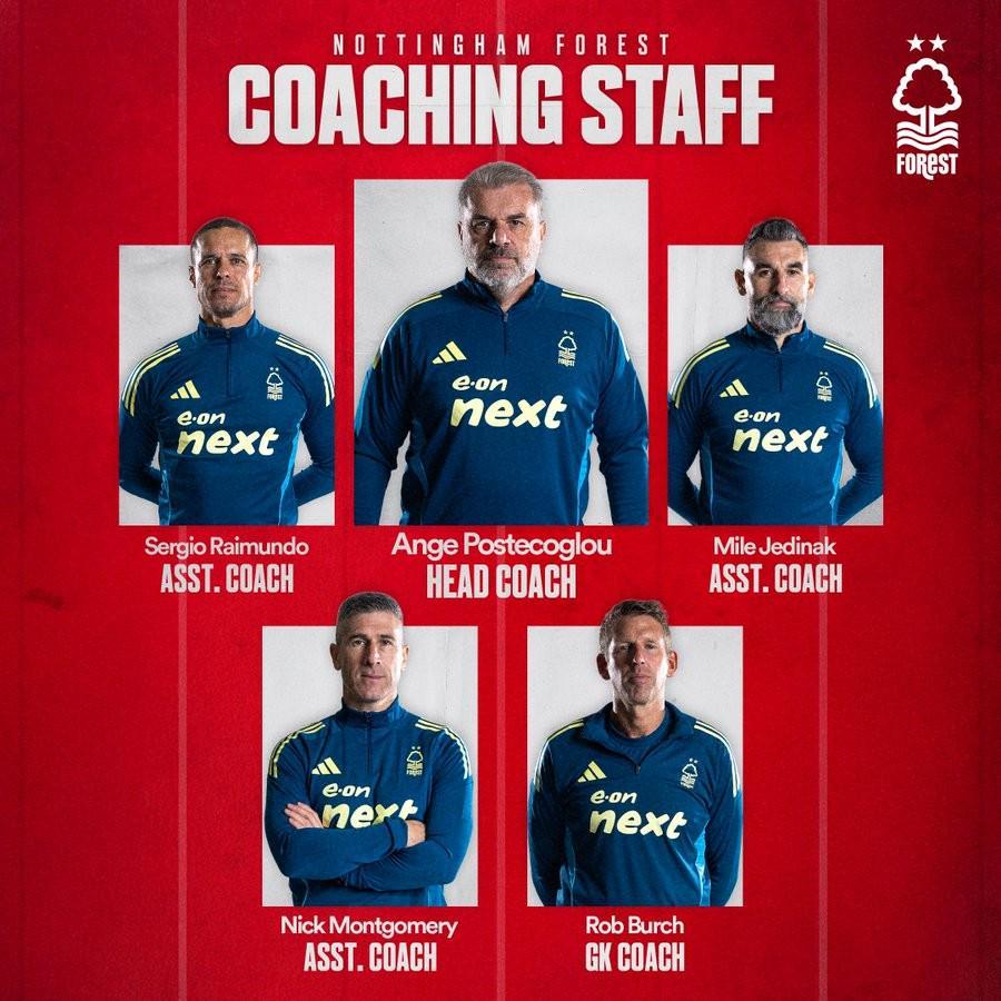 kaiyun-诺丁汉森林官方：耶迪纳克等四人加入澳波教练组